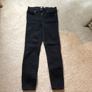 Madewell high riser skinny jeans